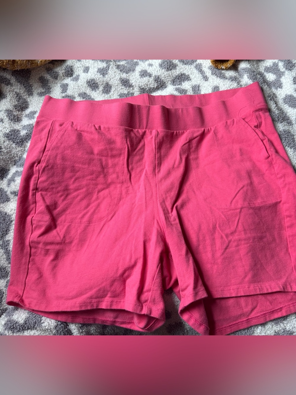 torrid Hot Pink Knit Athletic Shorts